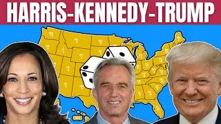 2024 Dice Battle | Kamala Harris vs. Robert F  Kennedy Jr. vs. Donald Trump | Round 1