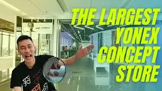 The Largest Yonex Concept Store With Lee Chong Wei Autograph