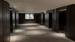 (Christmas Special)(Retake II) Fast Mitsubishi elevators at Hilton Singapore Orchard (Mandarin Wing)