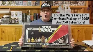 E128 The Star Wars Early Bird Certificate Package of 2005, and 750 Subscribers!