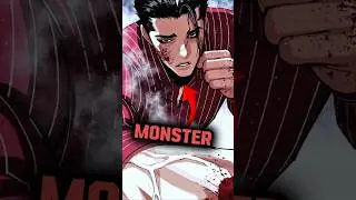Kitea kim is stronger than gun park and ui Daniel crazy theory ☠️ #lookism #manhwa #explanation