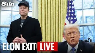 LIVE: Donald Trump bids farewell to &lsquo;terrific&rsquo; Elon Musk in special Oval Office send-off
