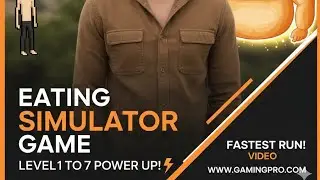 Eating simulator technogamerz #eatingsimulator #technogamerz #viral 