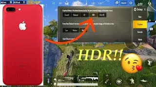 Test Pubg mobile Game2019 on iPhone 7 Plush .HDR And Ultra  2019Test!
