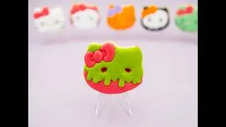 Hello Kitty Halloween Treats Cookies  #shorts
