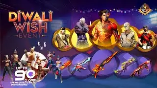 Diwali Wish Event 2025 l Free Fire New Event l Ff New Event l Luminous Carnival Event 2025