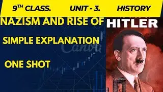 Nazism and the Rise of Hitler | Class 9 History Unit 3👍👍