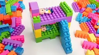 Satisfying DIY lego Blocks  Bunk Bed  - Building Blocks ASMR - Block Game - Aeli Building Blocks