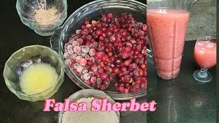 Falsa Sherbet #falsajuice #delicious #homemade #thirsty