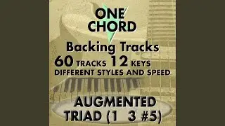 G Augmented Triad (#5) One Chord Backing Track | Slow Ballad