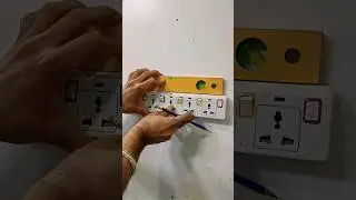 One Simple Idea For Mounting power Strip in wall #tips #ideas #shorts