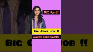 Assistant Traffic Inspector -2025 #shorts