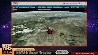 Christmas Eve NORAD Santa Tracker with Friends