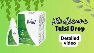 Modicare Tulsi Drop 🌱 | Product Review | Best for winters
