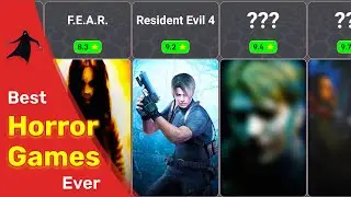 Comparison: Best Horror Games Of All Time 🎮 | Data Nerd