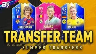 FULL TRANSFER SQUAD BUILDER! w/ 97 EDEN HAZARD AND 94 TOTS JOVIC | FIFA 19 ULTIMATE TEAM
