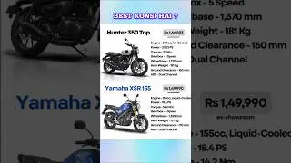 Hunter 350 Vs Xsr 155 🔥| Hunter 350 Mileage test #shorts #hunter350 #xsr155