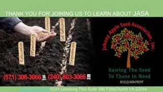JOHNNY APPLE SEED ASSOCIATION,Inc.  TRAINING AND RESOURCE CENTER