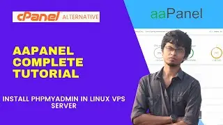 aaPanel Complete Tutorial |  How to Install phpMyAdmin in linux vps server
