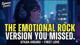 Utada Hikaru - First Love (English Version) | Studio Rock Cover 🎸 [Summer Covers]