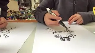 How to draw Belle (by kids)