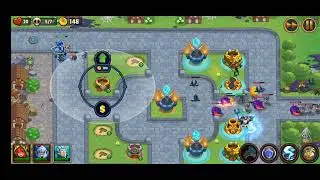 Realm Defense: Hero Legends TD (Level 19 - Pridefall Market) 3 Stars