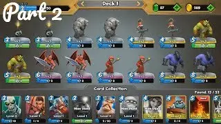 Castle Crush Карточные игры онлайн  - Gameplay Walkthrough Part 2 (iOS, Android)