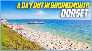 Day Out in Bournemouth Dorset UK |Seafront & Town Tour Highlights