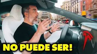 PRUEBO la CONDUCCIÓN AUTÓNOMA TOTAL de TESLA en ESPAÑA. SIN PALABRAS!! | ACCESO EXCLUSIVO