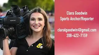 Clara Goodwin - Sports Anchor/Reporter Reel (April 2020)