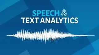 Speech & Text Analytics - Ingl&eacute;s
