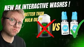 👉 Are These the BEST Acrylic Washes? AK Interactive Full Wash Set Tested