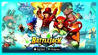 New Card + Turn-based RPG, BattleJack - Free to Play Android Games - First Look Gameplay