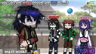 КОНЕЦ // 👀Ты можешь видеть, кем тебя видят люди...!?👀 // GL2 x Истребитель демонов // Ангст Гию (?)