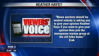 Heather Hays Fires Back at Sexist Comment