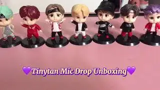 Vlog #2 |BTS Tinytan Mic Drop Unboxing (unofficial merch) || Daryn Jamila Villar