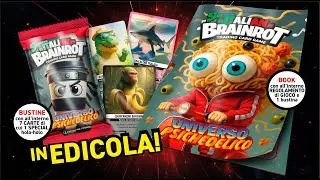 SKIFIDOL ITALIAN BRAINROT, TRADING CARD GAME. In edicola da Skifidol!