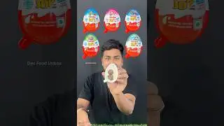 Kinder Joy Eating Challenge || Surprise Eggs 😃 ASMR #shorts #asmr #kinderjoy