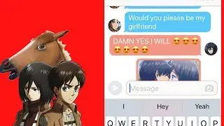 Attack On Titan Chat Part 1: Eremika