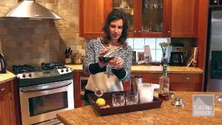 Make the Cranberry Ginger Smash cocktail at home