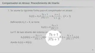 Diseño de Compensadores usando la Respuesta en Frecuencia - Compensador en Atraso y Adelanto-Atraso