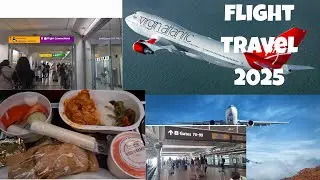 America to India Flight travel 2025 || Virgin Atlantic airlines Flight Journey✈️✈️|| Usa Tamil Vlogs
