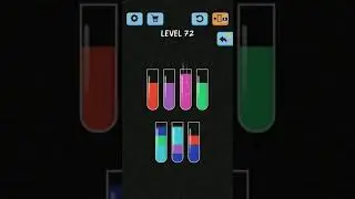 Water Color Sort Level 72 | Level 72