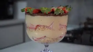 Torta na taça - Sobremesa de Natal