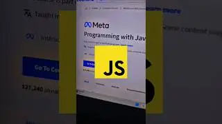 Meta launched JavaScript Course with FREE Certificate 