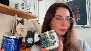ASMR праздничная ролевая игра в магазин свечей, свечи для ванны и тела 🕯️