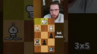 Never seen before! 3x5 minichess! #chess #minichess #chessmemes