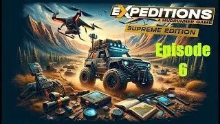 Expeditions A Mudrunner Game Playthrough- Long lost gold- Tremors- Lost Cargo- Coconino - Episode 6