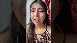 Idea de transición para tu disfraz y maquillaje de Halloween 🎃
