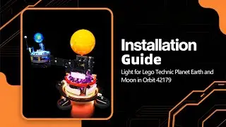 Light Kit For LEGO 42179 Technic Planet Earth and Moon in Orbit